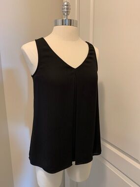 Daniel Rainn DR2 Black Sleeveless Blouse XS